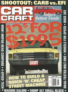 CAR CRAFT 1999 MAY - BOSS 302, 906 vs. Stage V, 442*